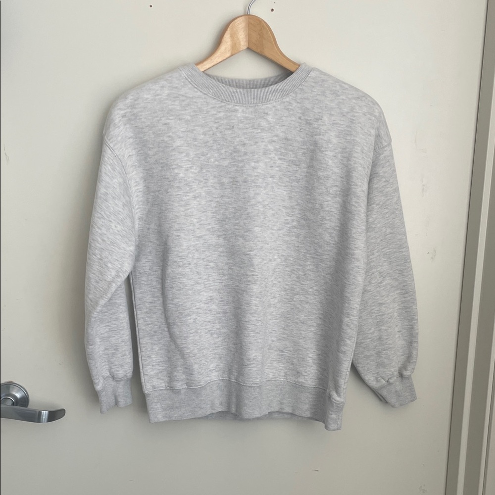 Zara Kids Gray Crewneck Jacket